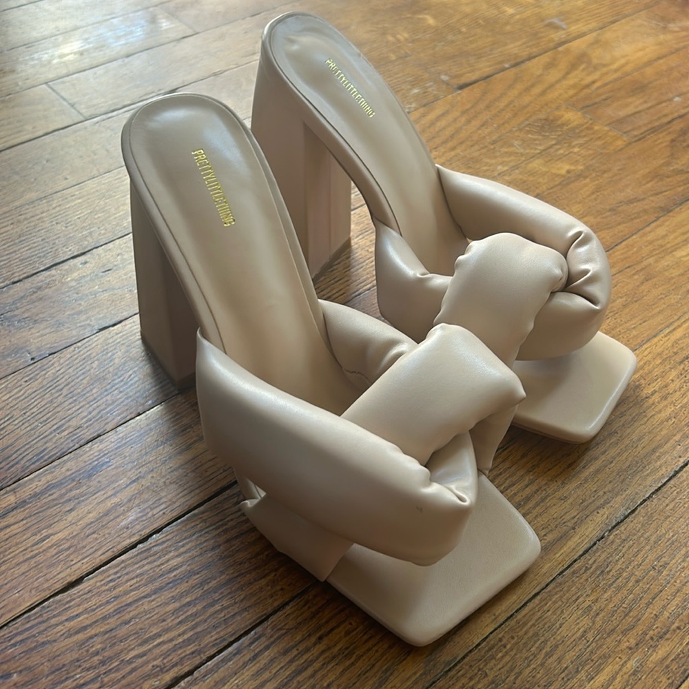 Chunky Heeled Sandals